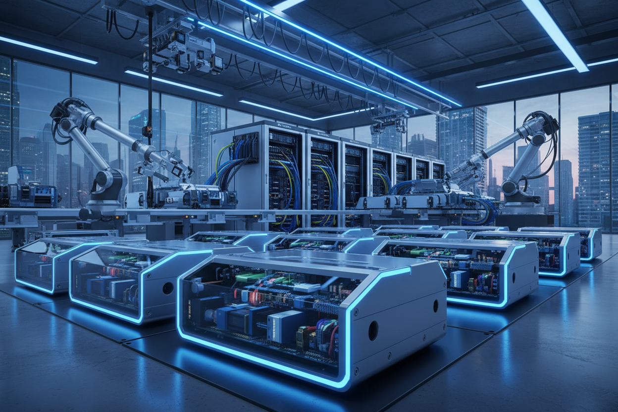 工业电子驱动系统配图